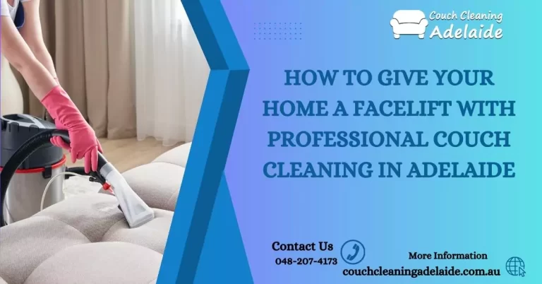 Professional Couch Cleaning in Adelaide